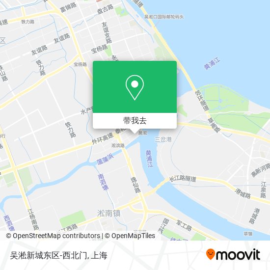 吴淞新城东区-西北门地图