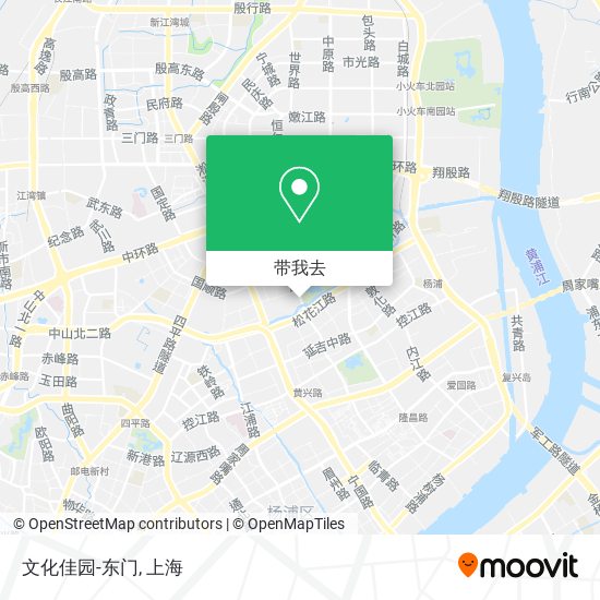 文化佳园-东门地图