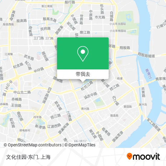 文化佳园-东门地图