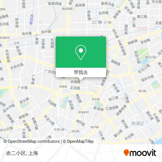 赤二小区地图