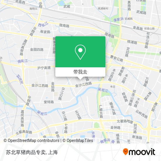 苏北草猪肉品专卖地图