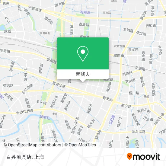 百姓渔具店地图
