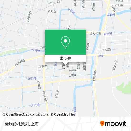 缘欣婚礼策划地图