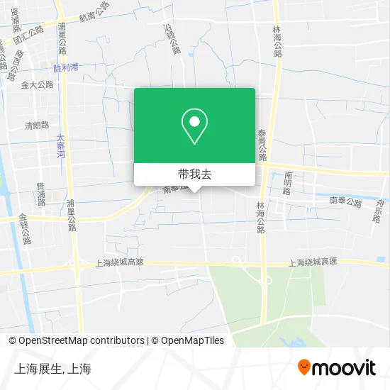 上海展生地图