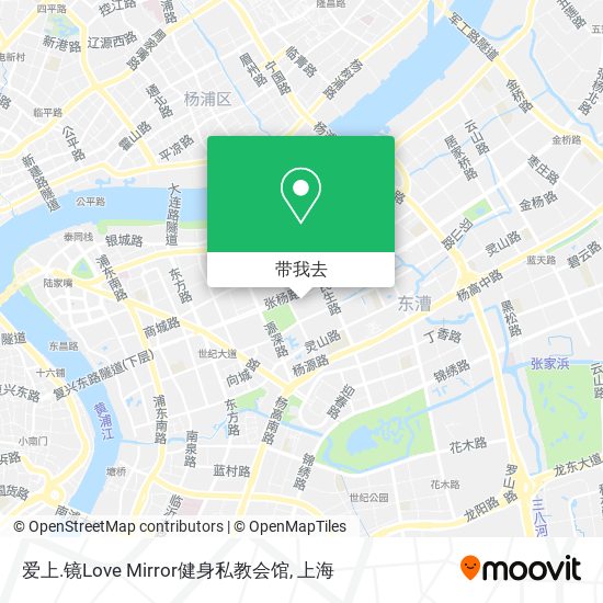 爱上.镜Love Mirror健身私教会馆地图