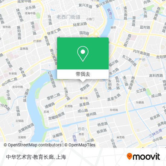 中华艺术宫-教育长廊地图