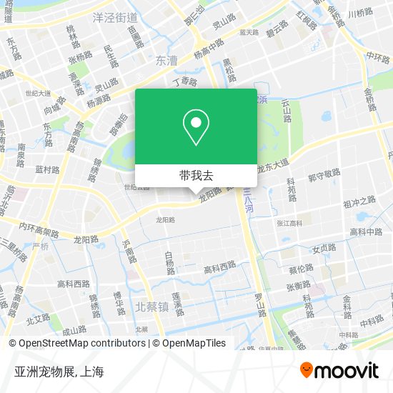 亚洲宠物展地图