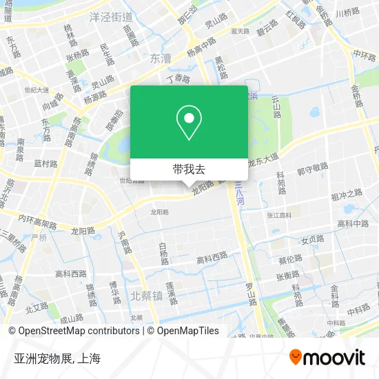 亚洲宠物展地图