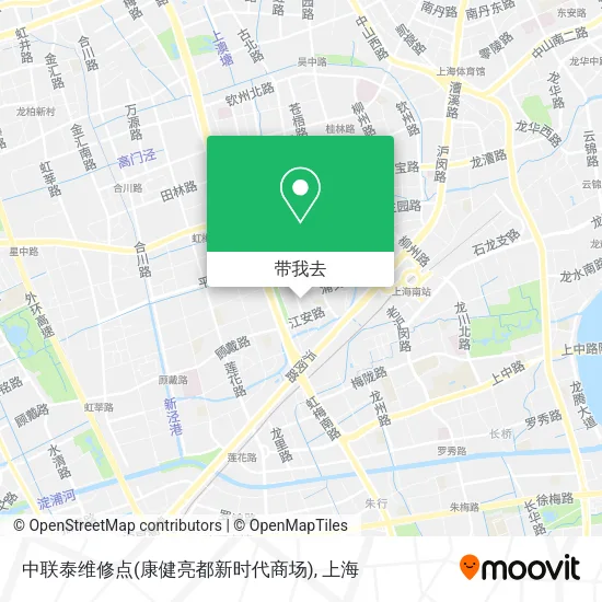 中联泰维修点(康健亮都新时代商场)地图