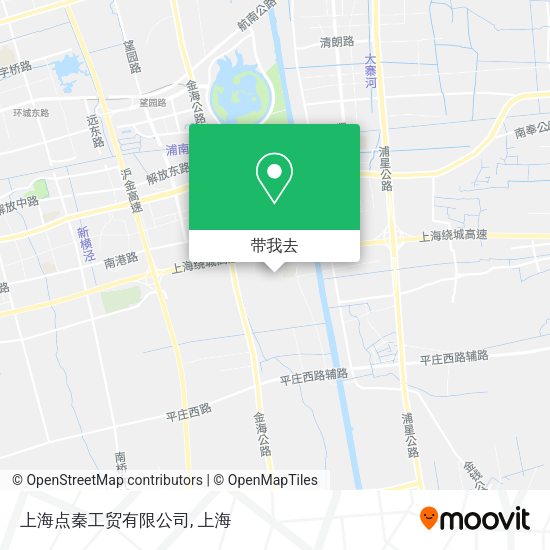 上海点秦工贸有限公司地图