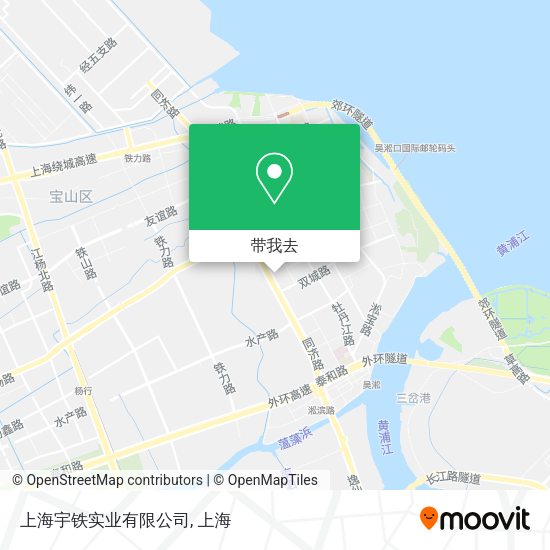 上海宇铁实业有限公司地图
