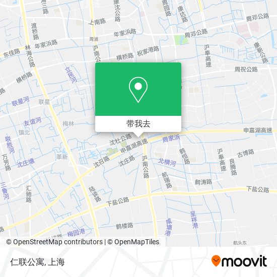 仁联公寓地图