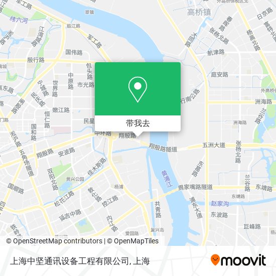 上海中坚通讯设备工程有限公司地图