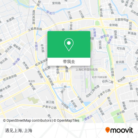 遇见上海地图