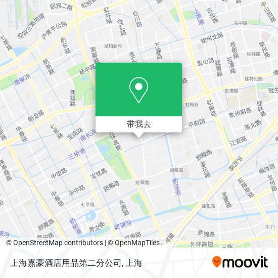 上海嘉豪酒店用品第二分公司地图