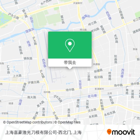 上海嘉豪激光刀模有限公司-西北门地图