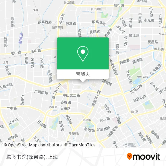 腾飞书院(政肃路)地图