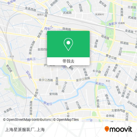 上海星派服装厂地图
