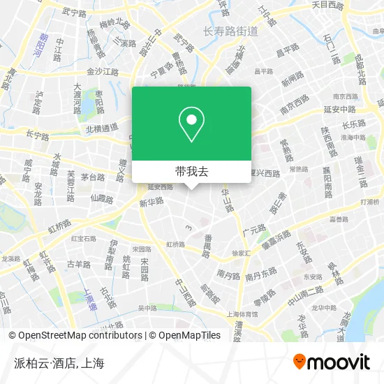 派柏云·酒店地图