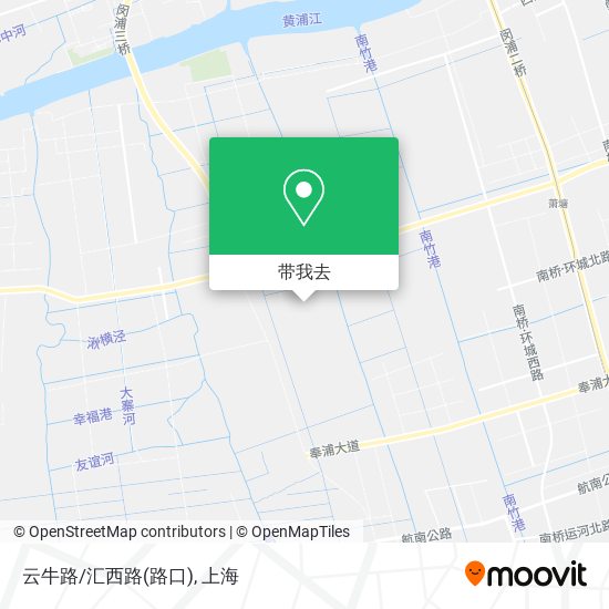 云牛路/汇西路(路口)地图
