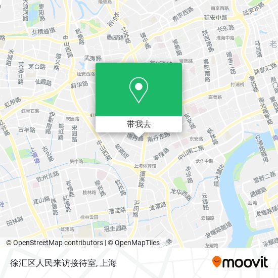 徐汇区人民来访接待室地图