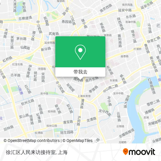 徐汇区人民来访接待室地图