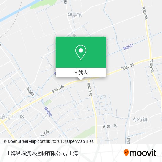 上海经瑞流体控制有限公司地图