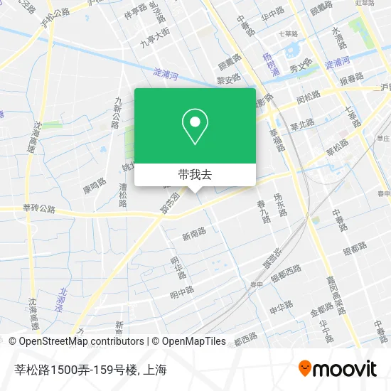 莘松路1500弄-159号楼地图