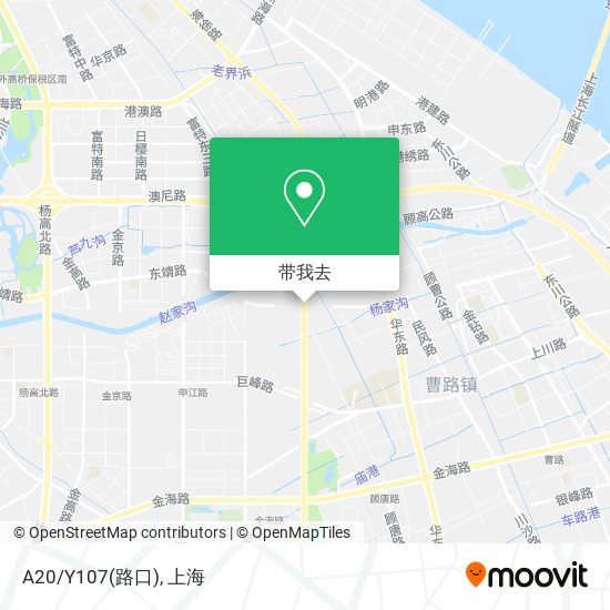 A20/Y107(路口)地图