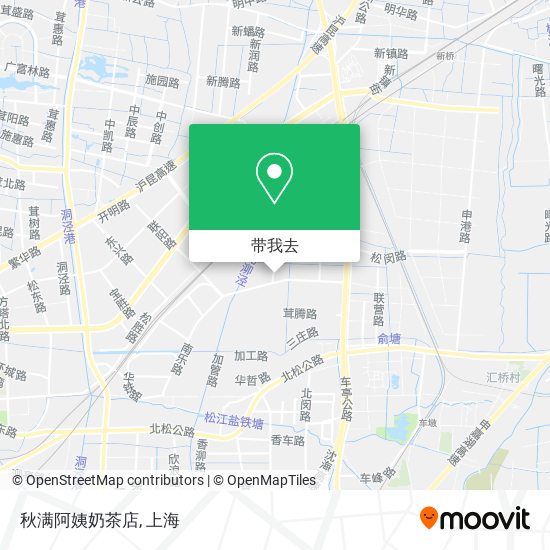 秋满阿姨奶茶店地图