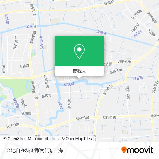 金地自在城3期(南门)地图