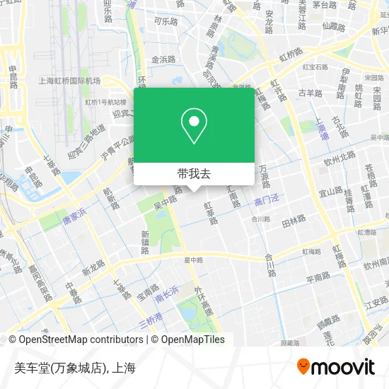 美车堂(万象城店)地图
