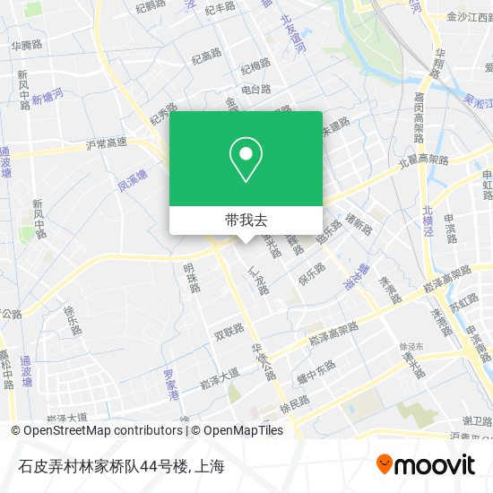 石皮弄村林家桥队44号楼地图
