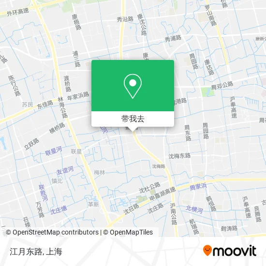 江月东路地图