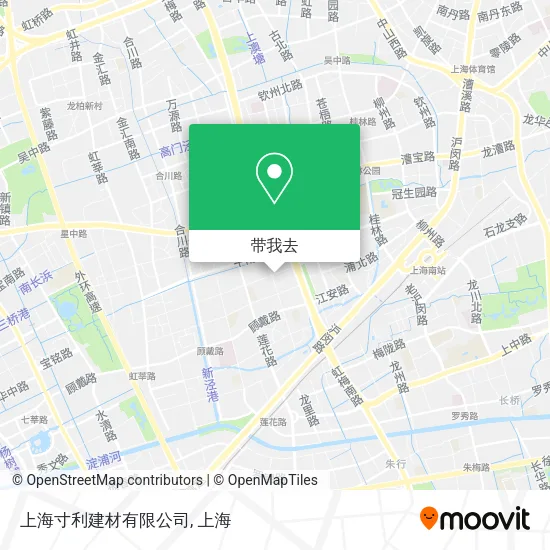 上海寸利建材有限公司地图