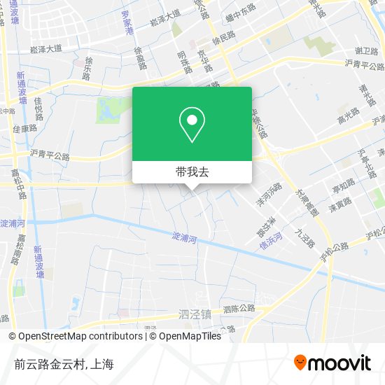 前云路金云村地图