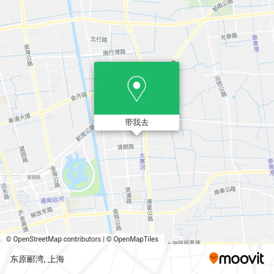 东原郦湾地图