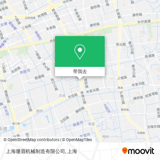 上海珊眉机械制造有限公司地图