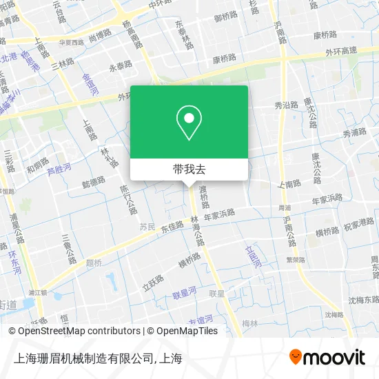 上海珊眉机械制造有限公司地图