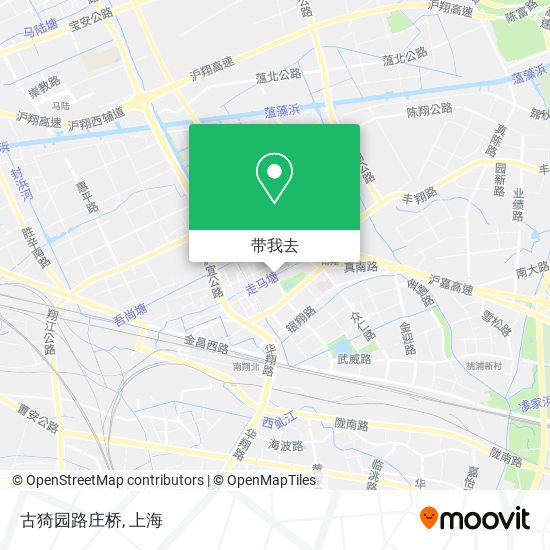 古猗园路庄桥地图