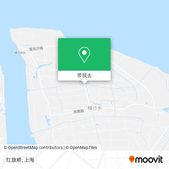 红旗桥地图