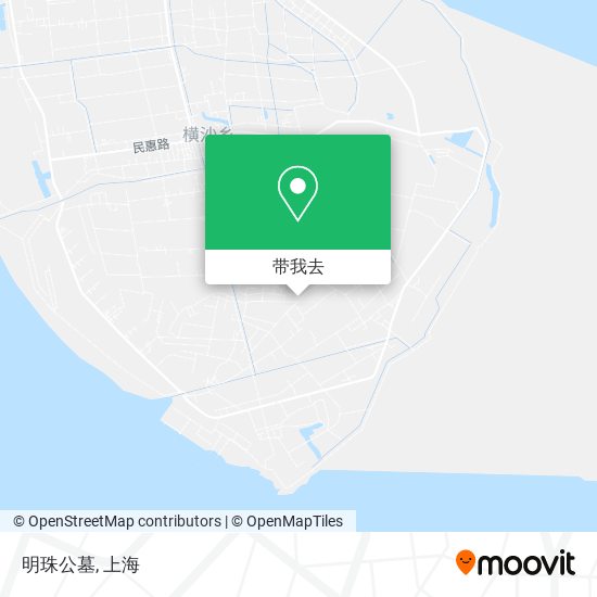 明珠公墓地图