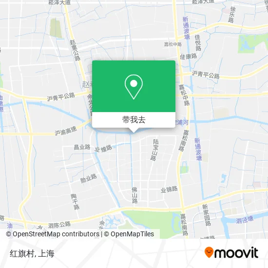 红旗村地图