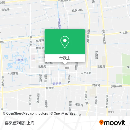 喜乘便利店地图
