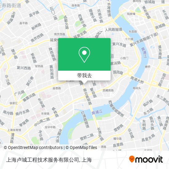 上海卢城工程技术服务有限公司地图