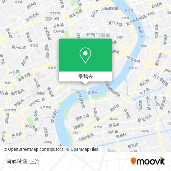 河畔球场地图