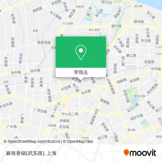 麻辣香锅(武东路)地图