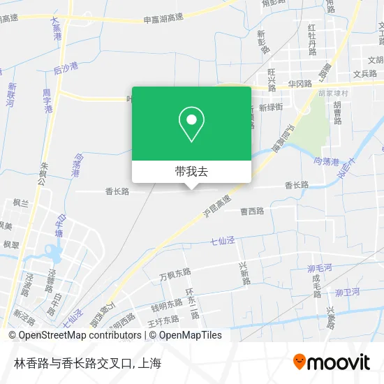 林香路与香长路交叉口地图