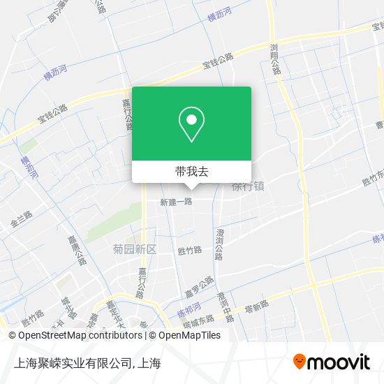 上海聚嵘实业有限公司地图
