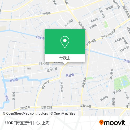 MORE街区营销中心地图